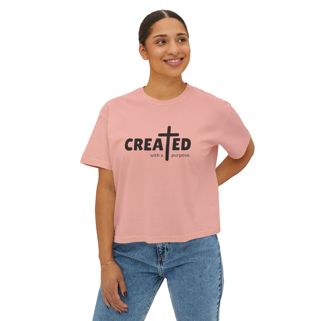 Created with a Purpose Boxy Tee