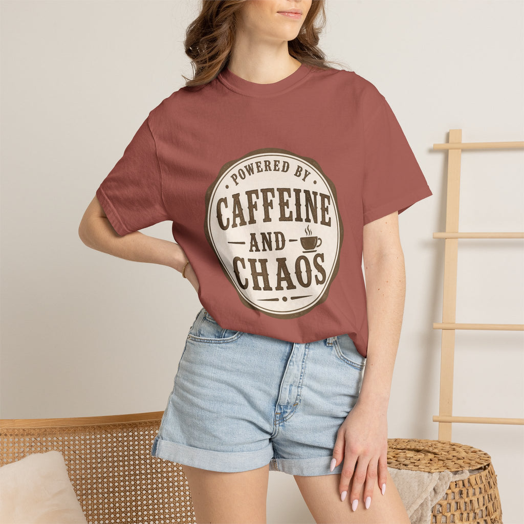 Caffeine and Chaos T-Shirt
