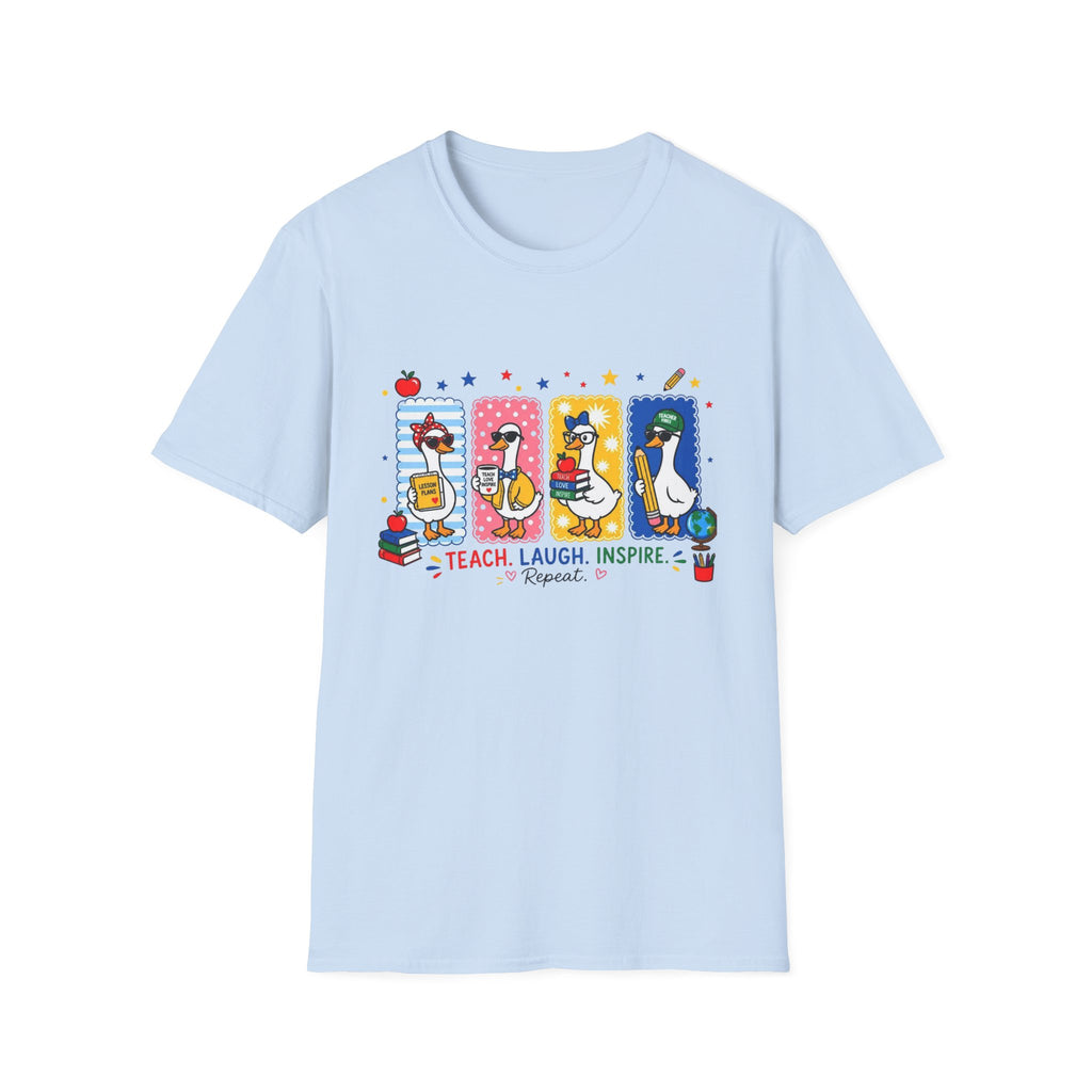 Teacher Ducks Graphic T-Shirt