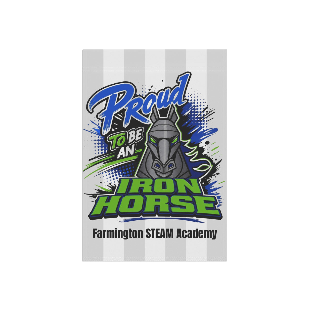 Iron Horse School Flag