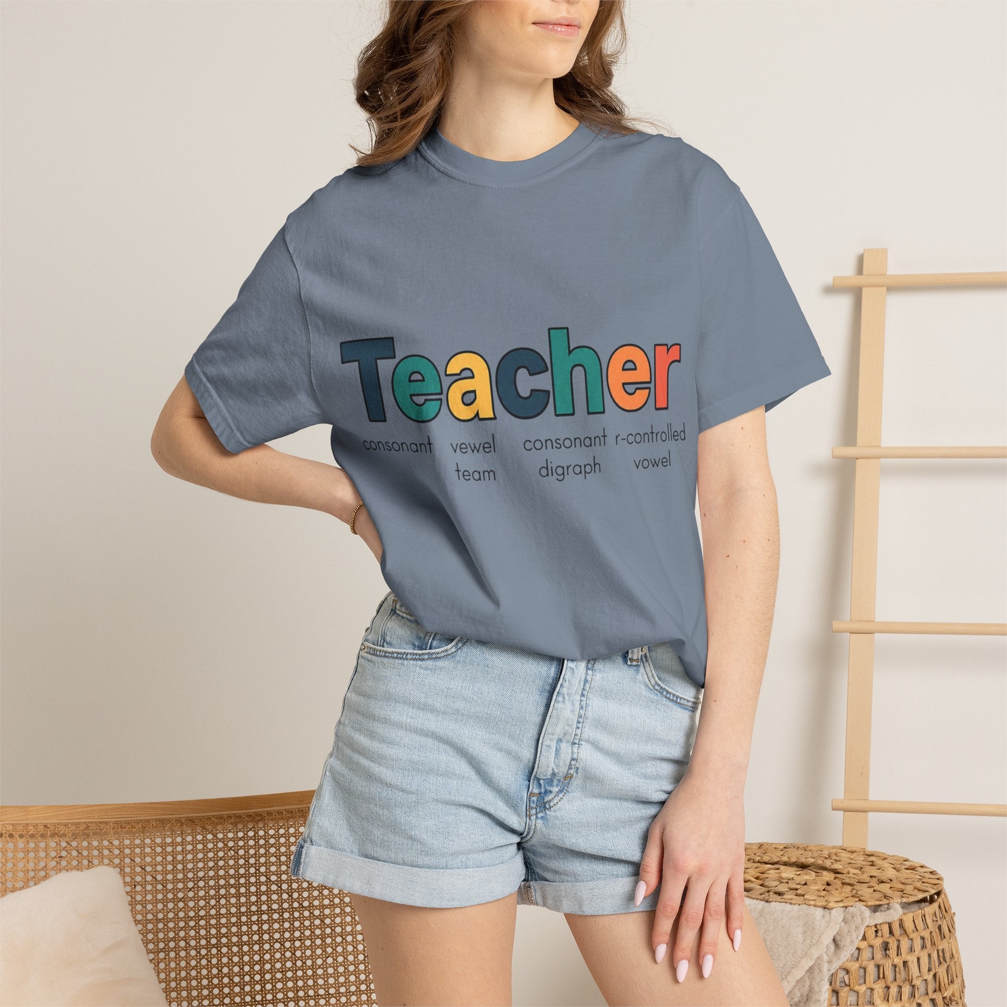 Teacher Typography T-Shirt