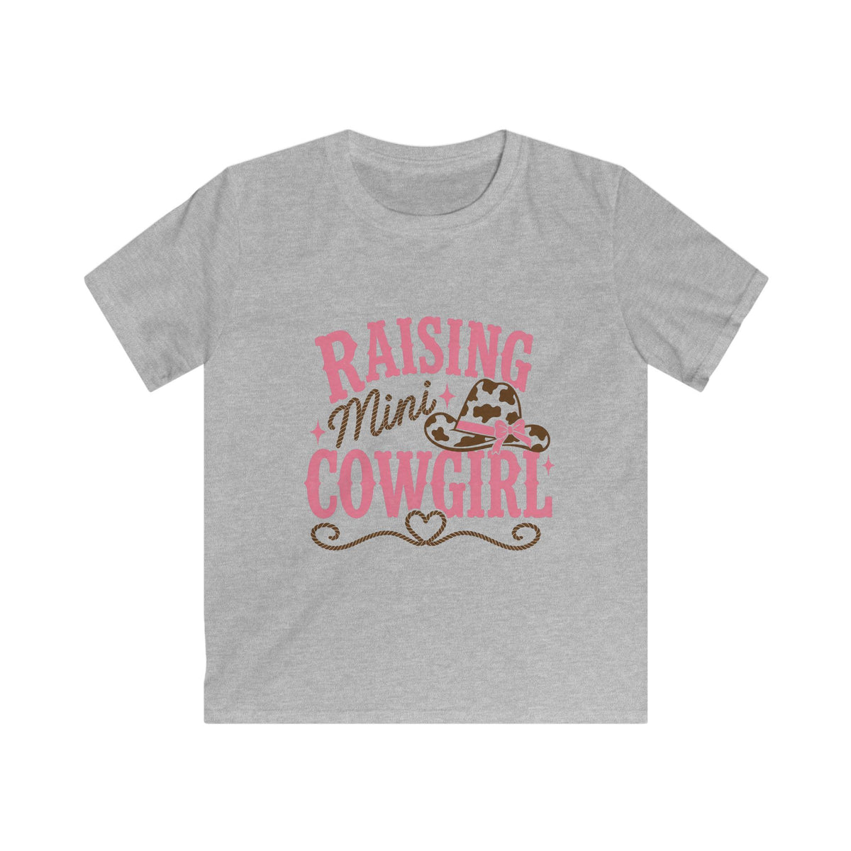 Kids Mini Cowgirl Softstyle Tee