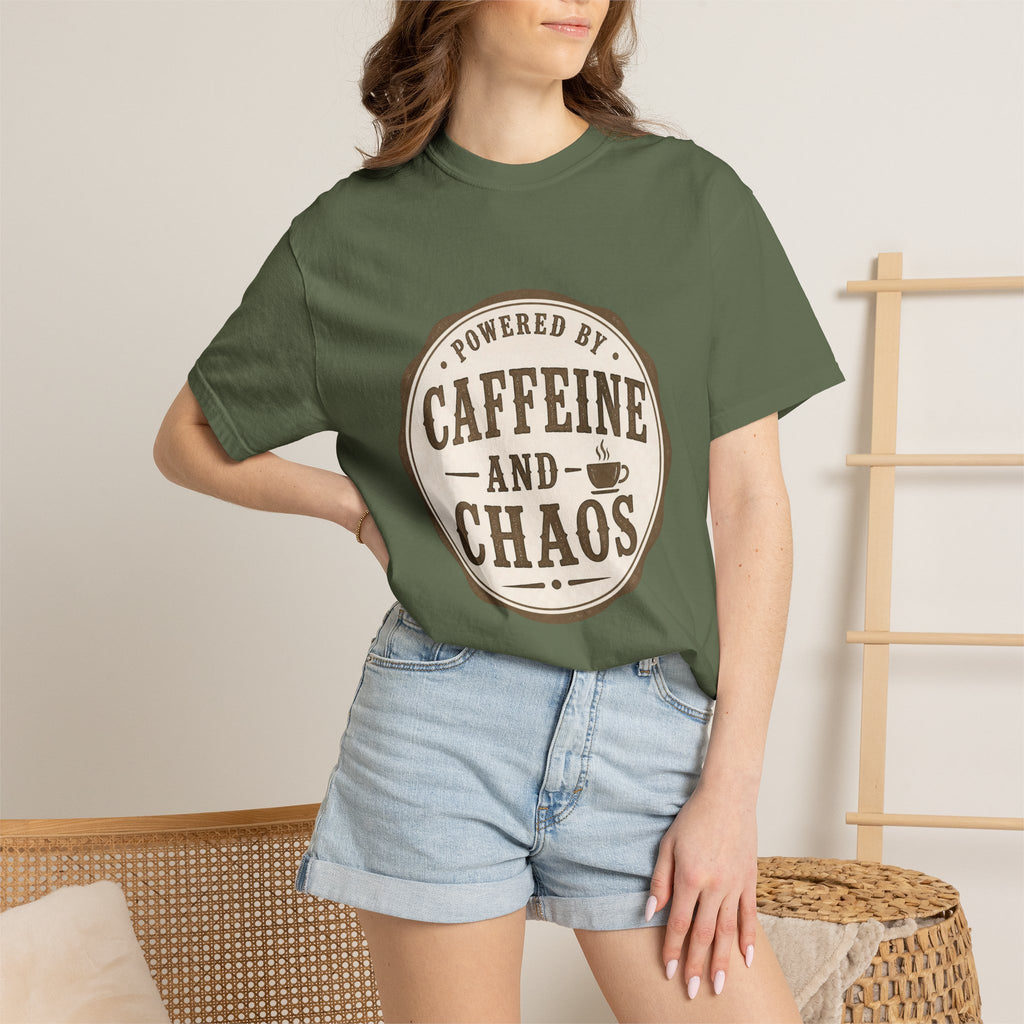 Caffeine and Chaos T-Shirt