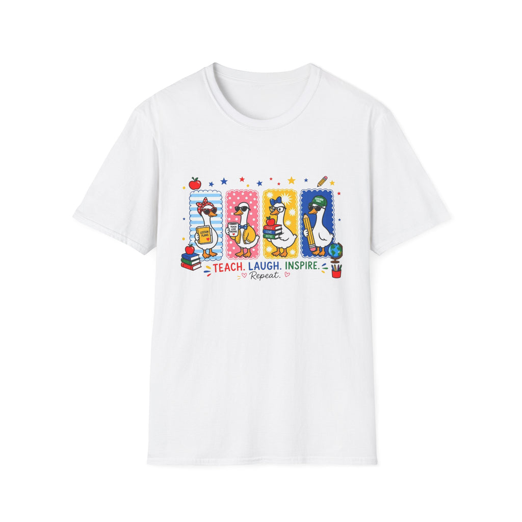 Teacher Ducks Graphic T-Shirt