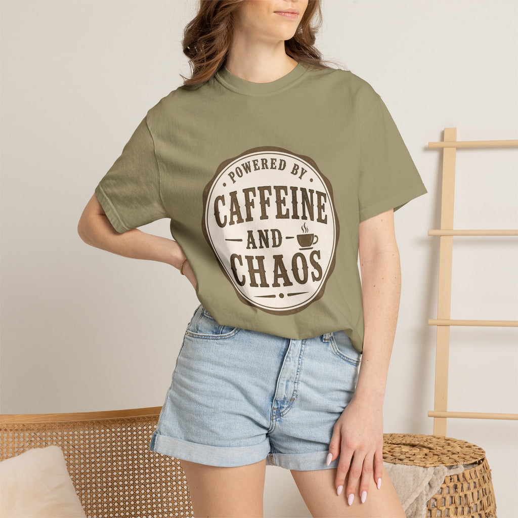 Caffeine and Chaos T-Shirt