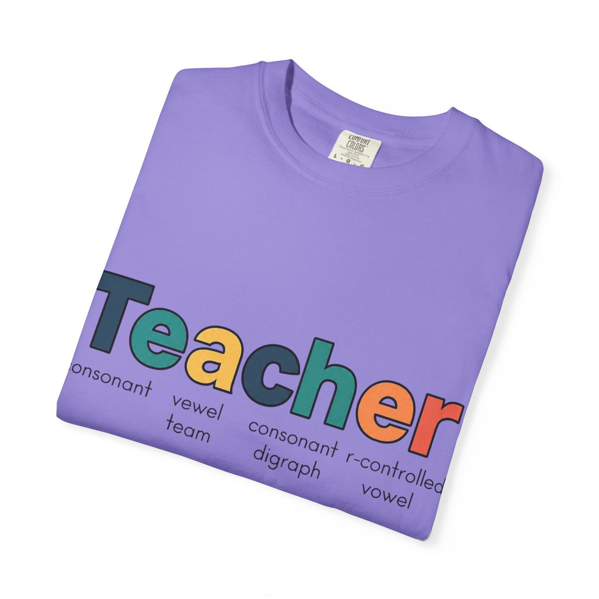 Teacher Typography T-Shirt