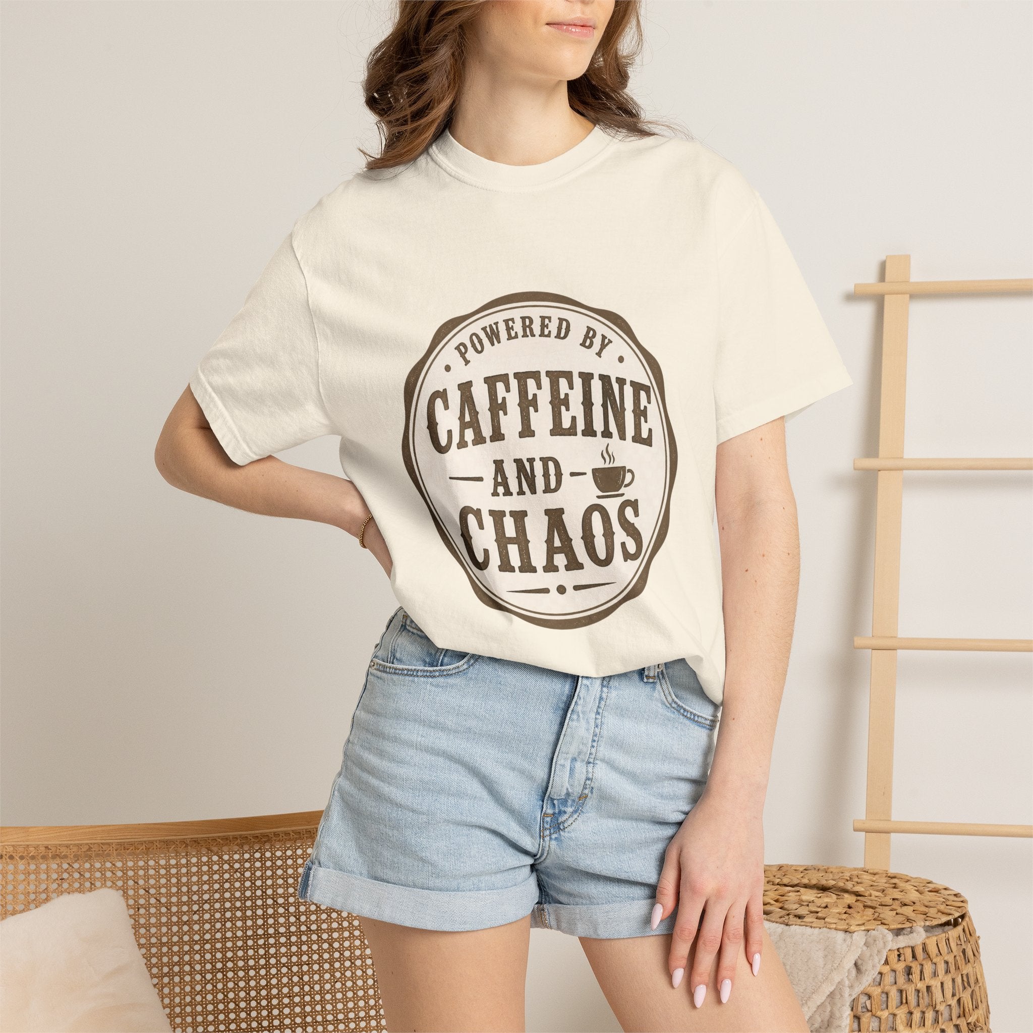 Caffeine and Chaos T-Shirt