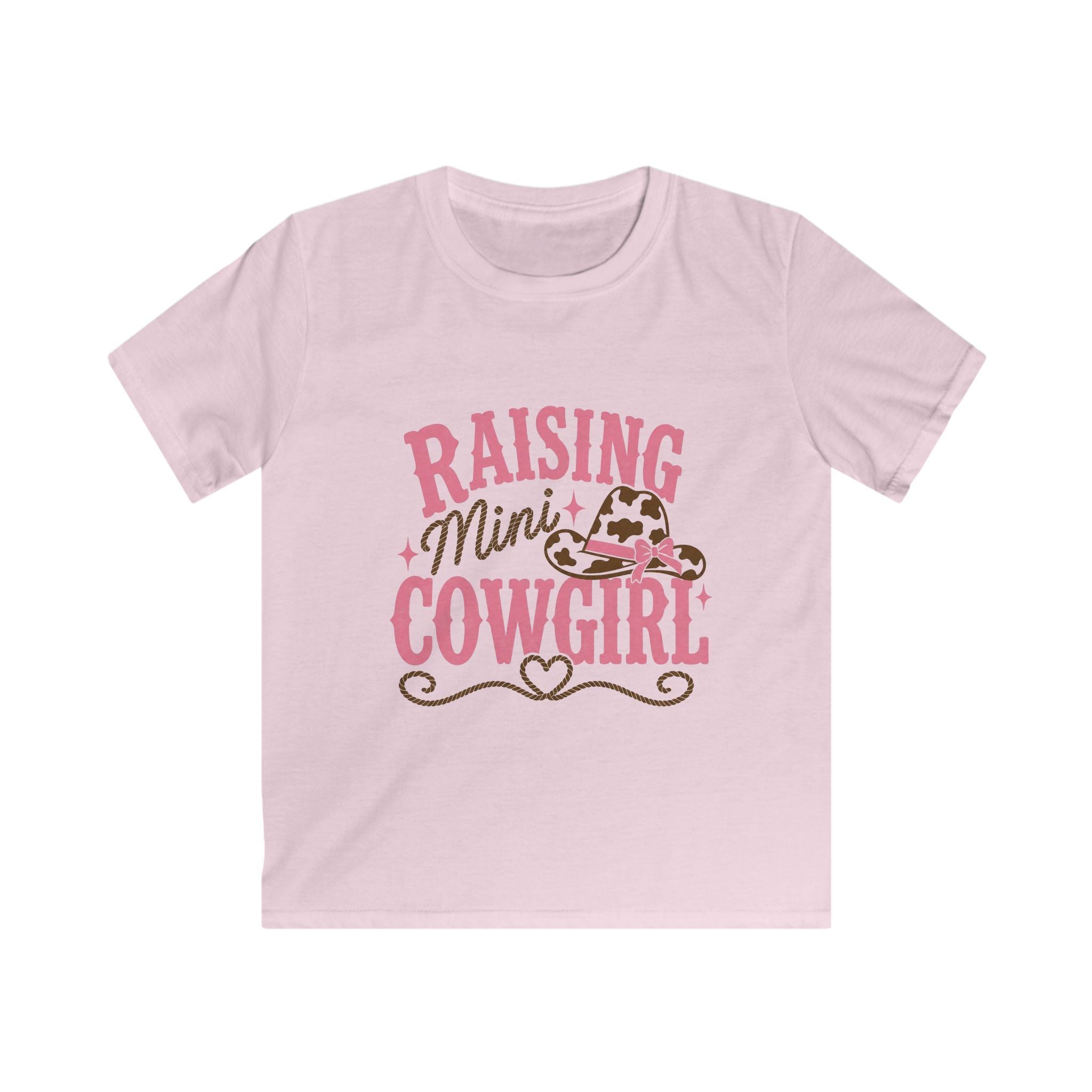 Kids Mini Cowgirl Softstyle Tee