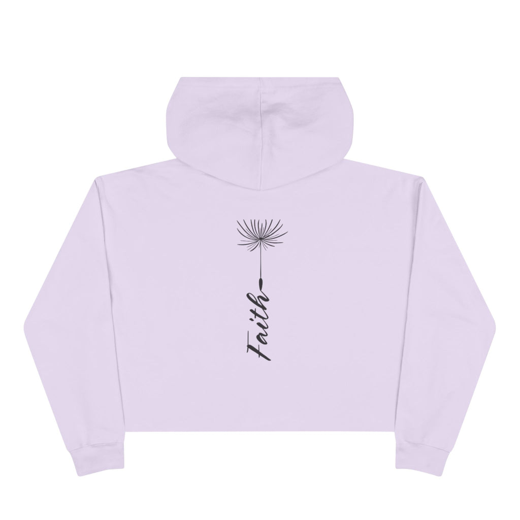 Faith Crop Front & Back Hoodie