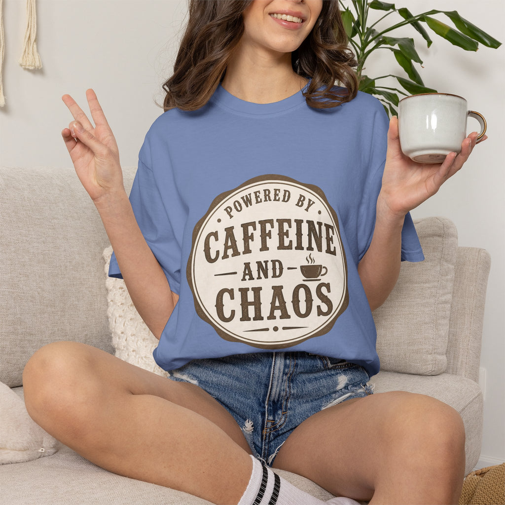 Caffeine and Chaos T-Shirt