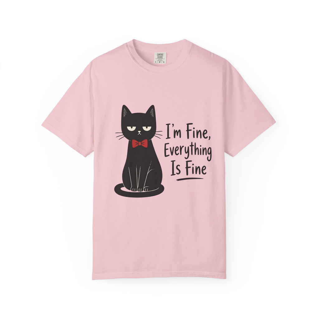 I'm Fine Everything Is Fine Cat T-Shirt