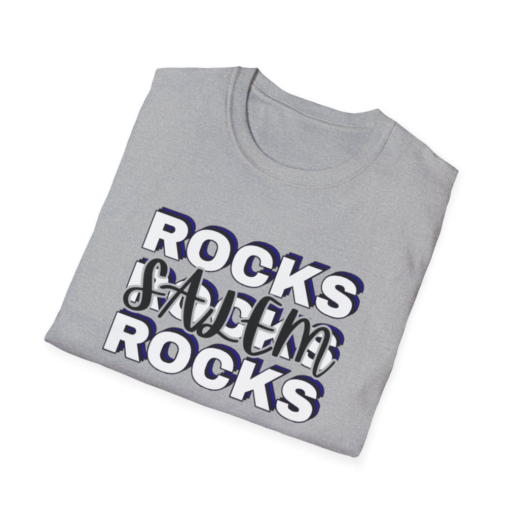 Rocks Layered Text Graphic Tee