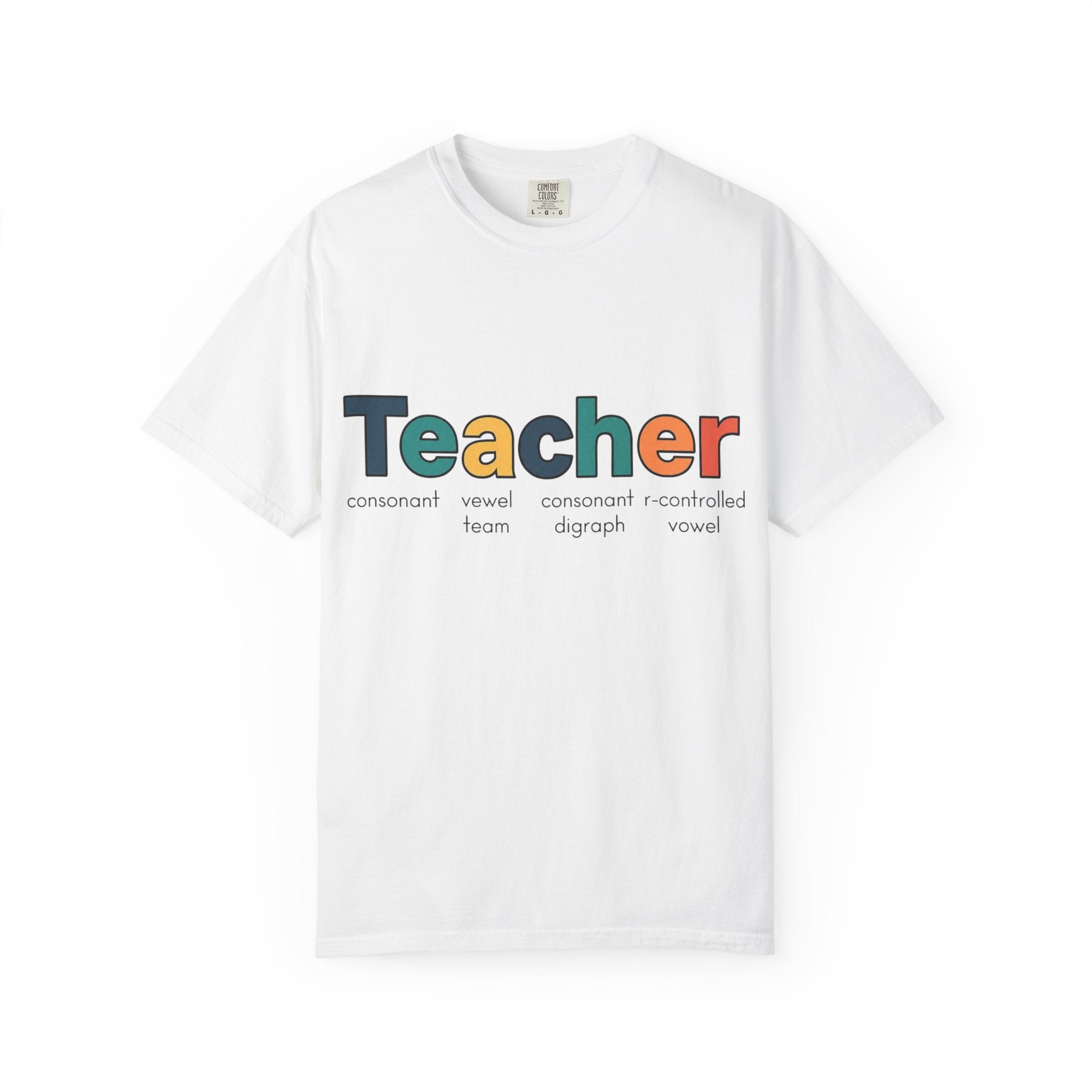 Teacher Typography T-Shirt