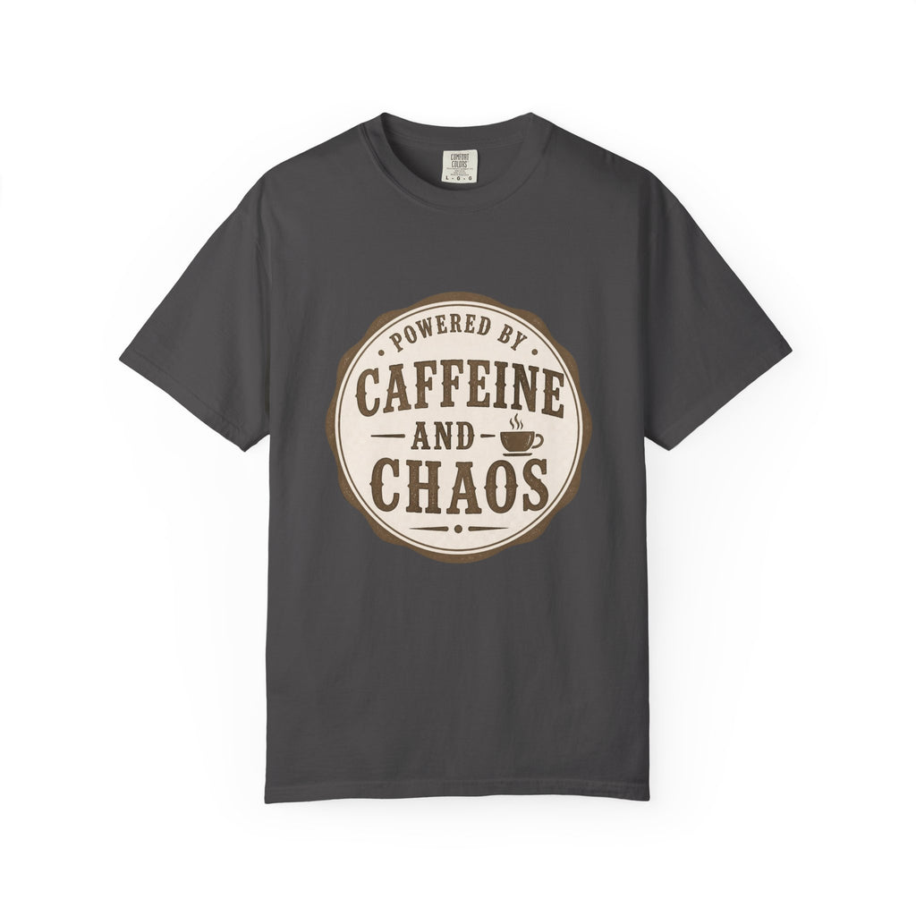 Caffeine and Chaos T-Shirt