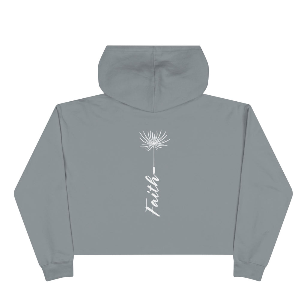 Faith Crop Front & Back Hoodie