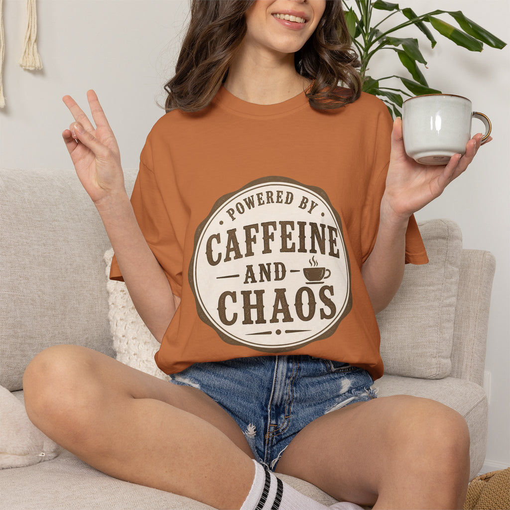 Caffeine and Chaos T-Shirt