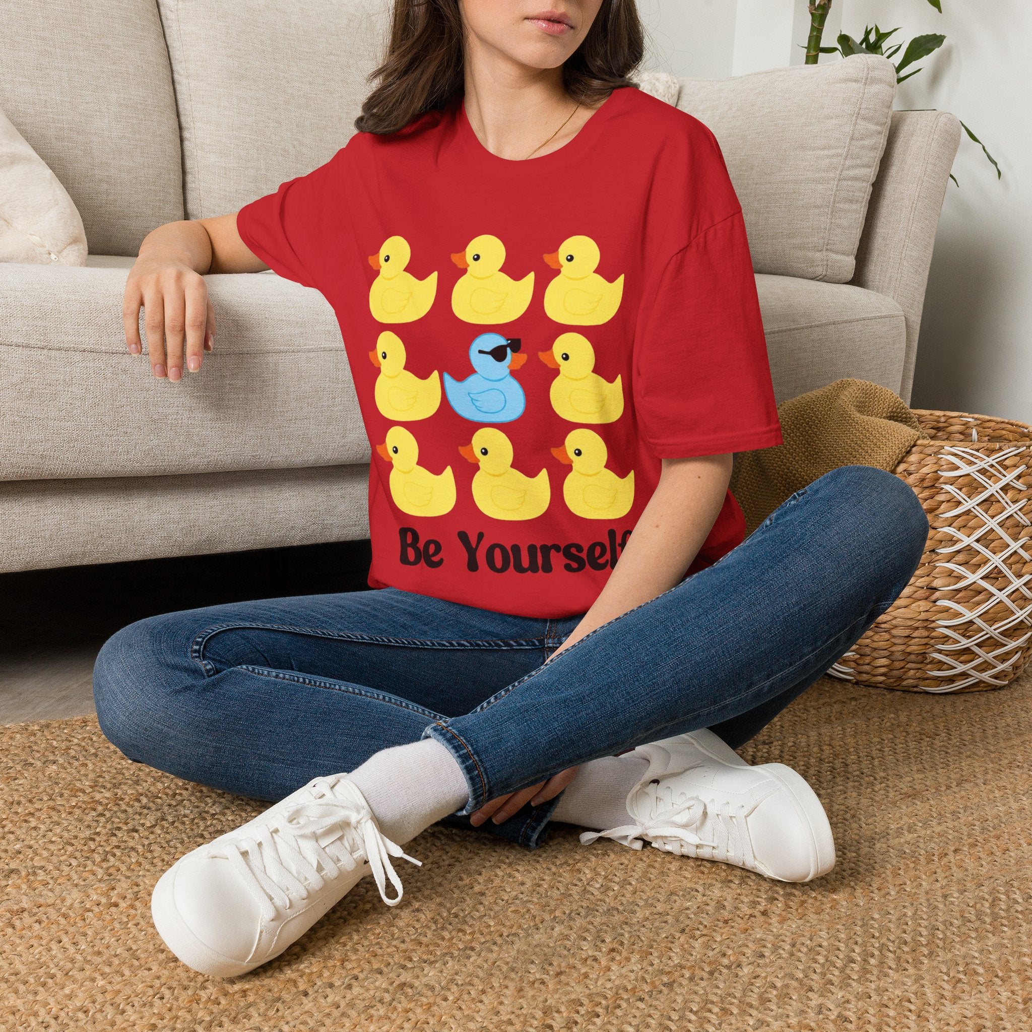 Be Yourself Ducks Graphic Tee