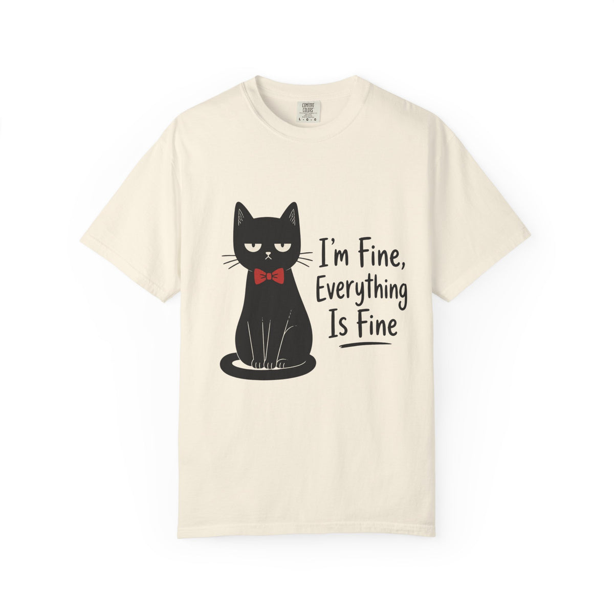 I'm Fine Everything Is Fine Cat T-Shirt