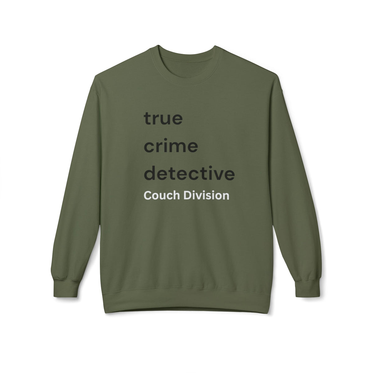 True Crime Detective Sweatshirt — Couch Division Crewneck