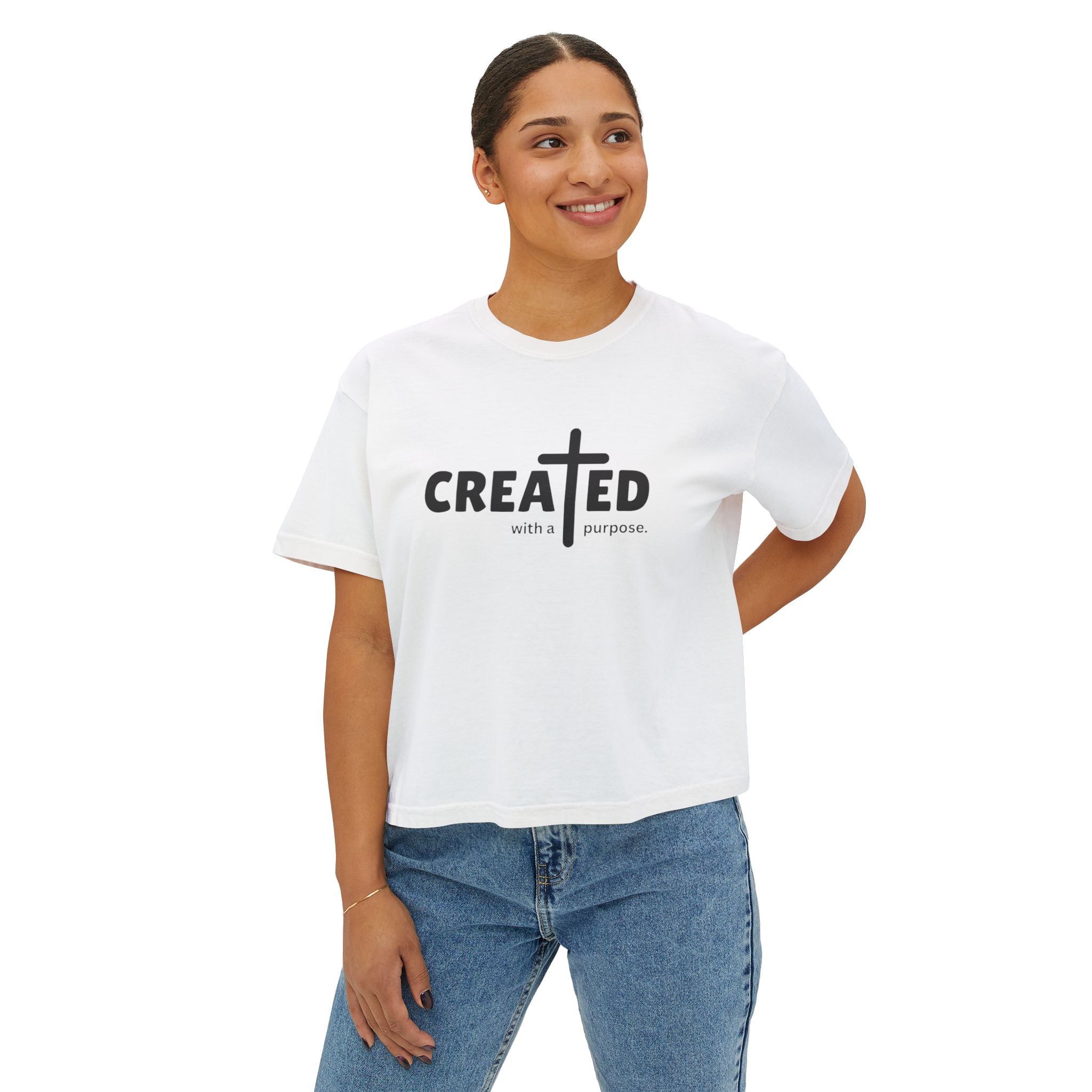 Created with a Purpose Boxy Tee