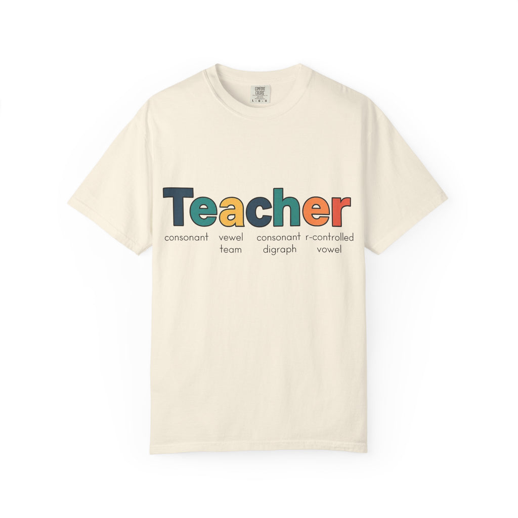 Teacher Typography T-Shirt