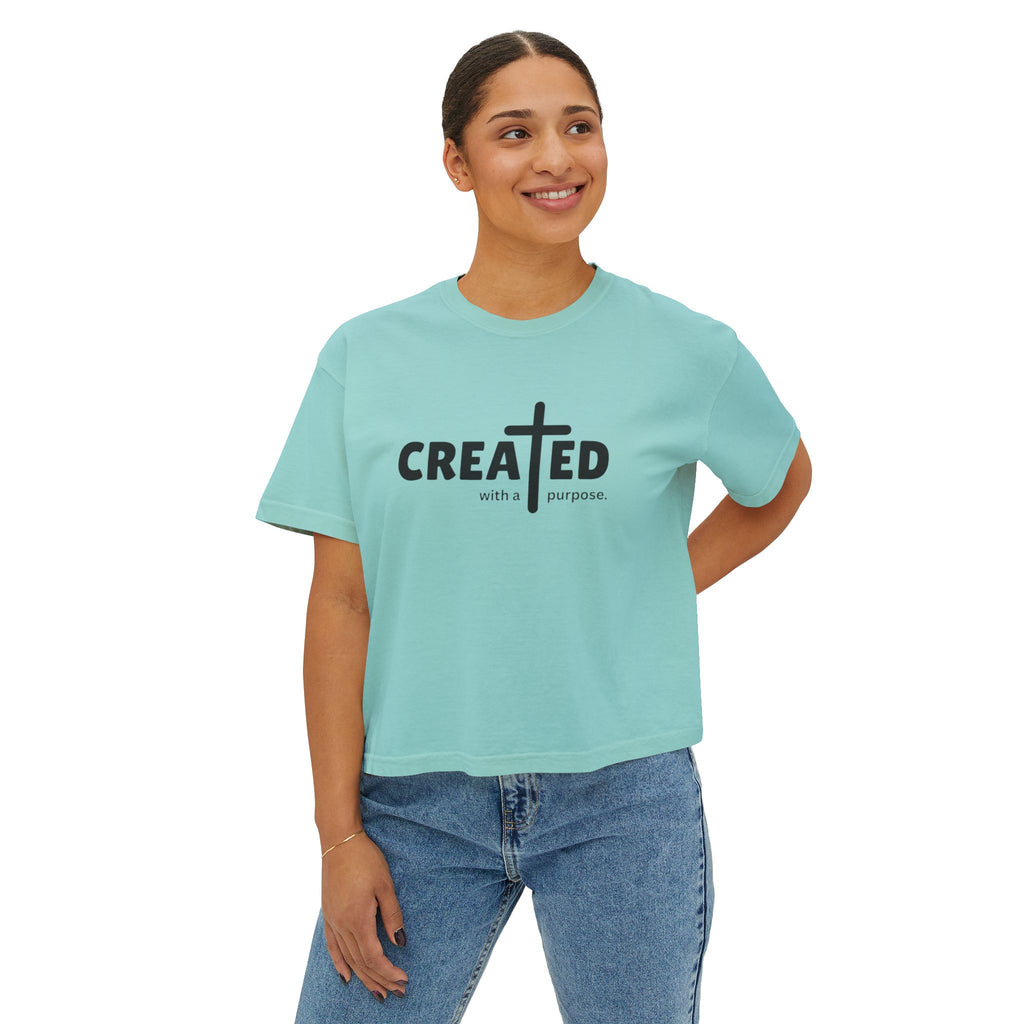Created with a Purpose Boxy Tee