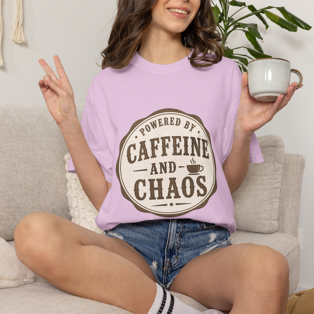 Caffeine and Chaos T-Shirt