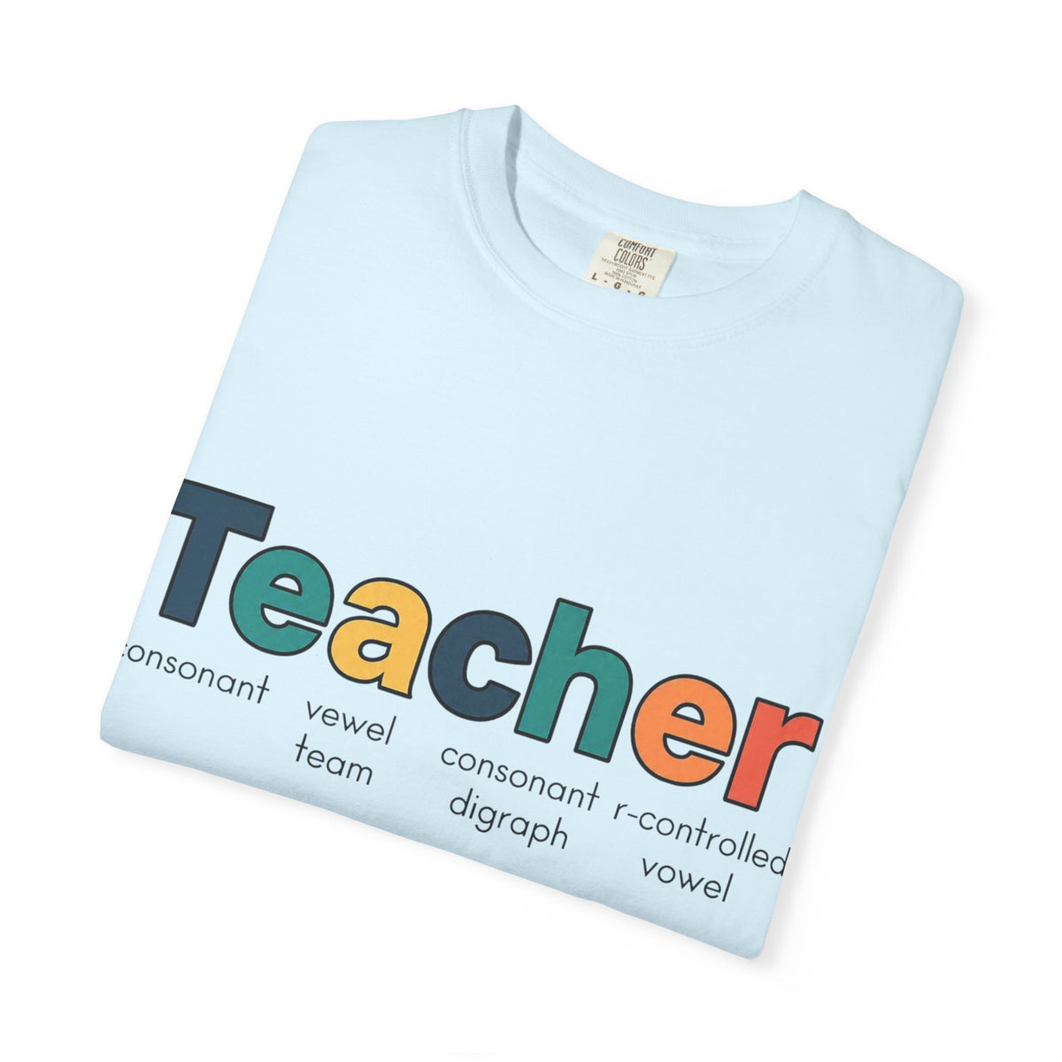 Teacher Typography T-Shirt