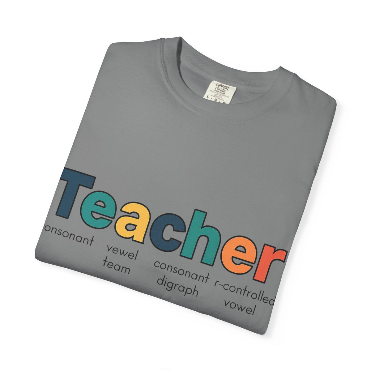 Teacher Typography T-Shirt