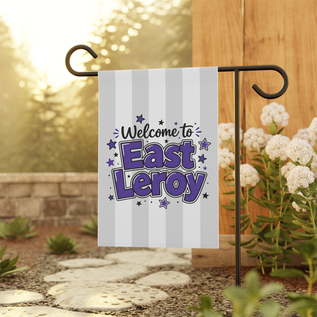 Welcome to East Leroy Garden Flag