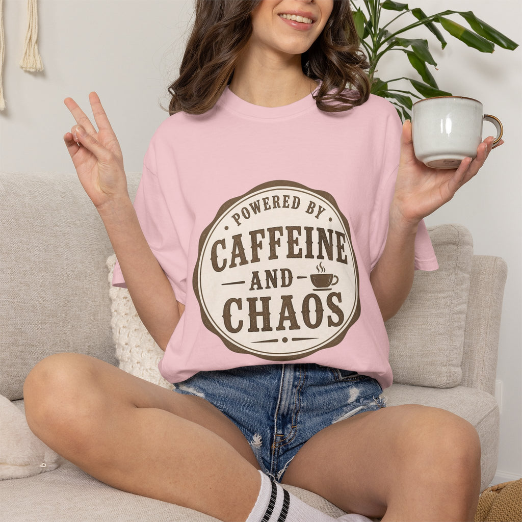 Caffeine and Chaos T-Shirt