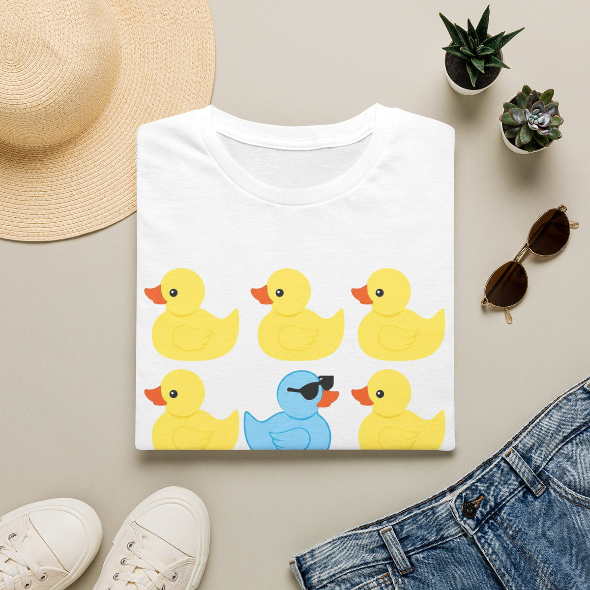Be Yourself Ducks Graphic Tee