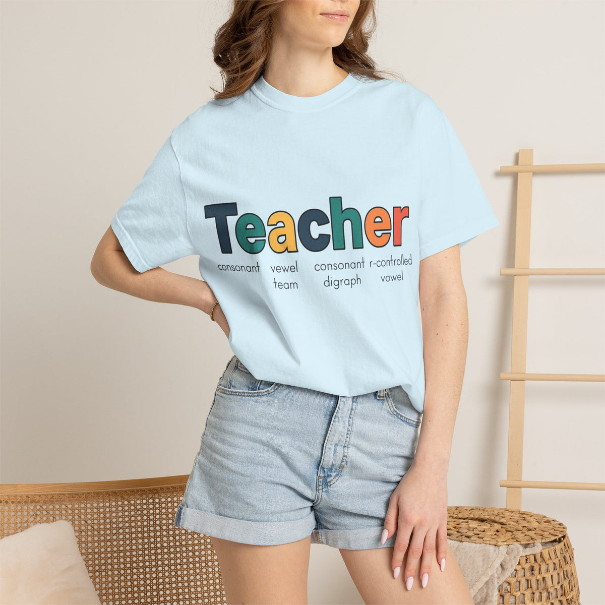 Teacher Typography T-Shirt