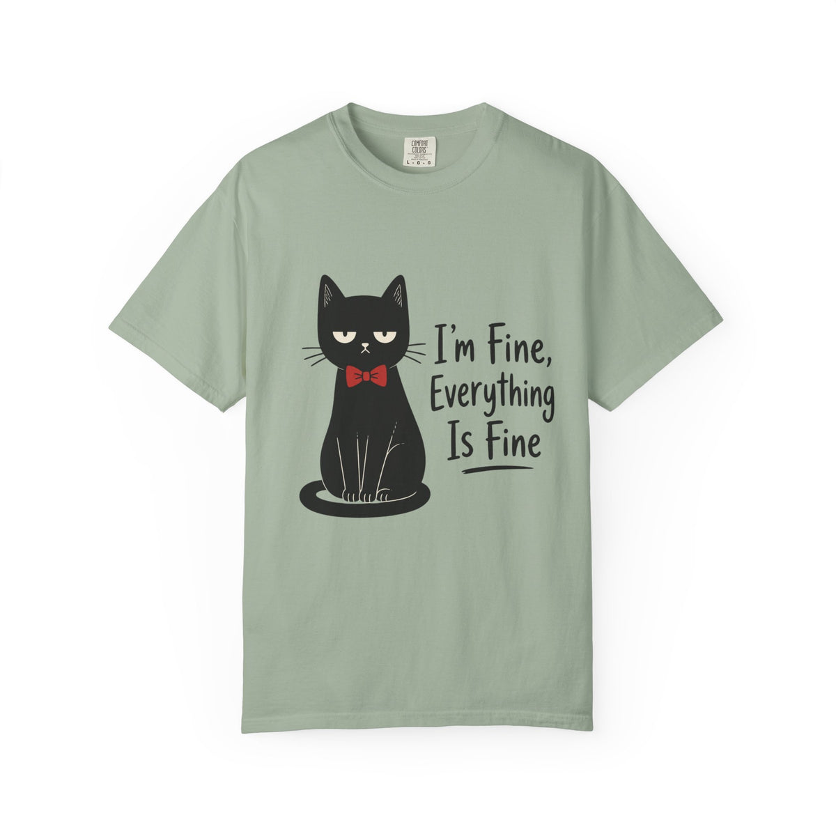 I'm Fine Everything Is Fine Cat T-Shirt