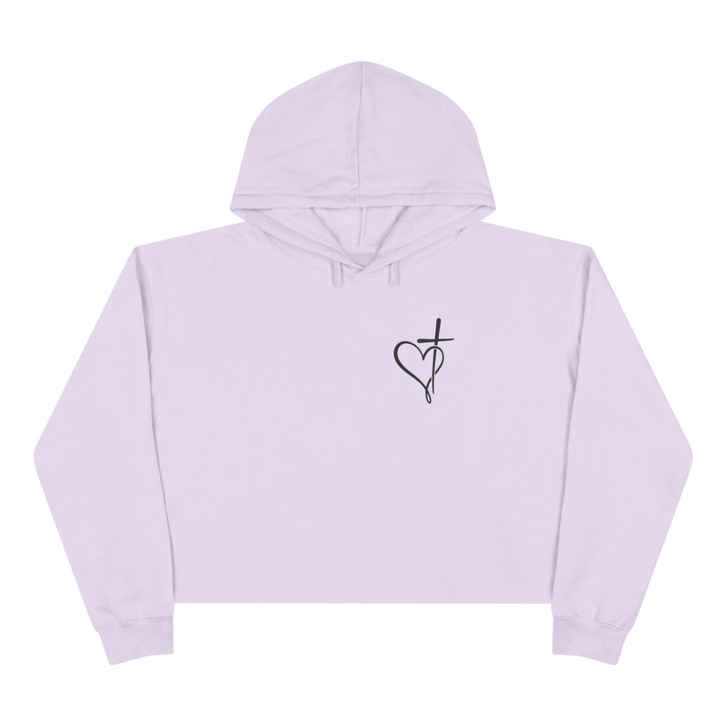 Faith Crop Front & Back Hoodie