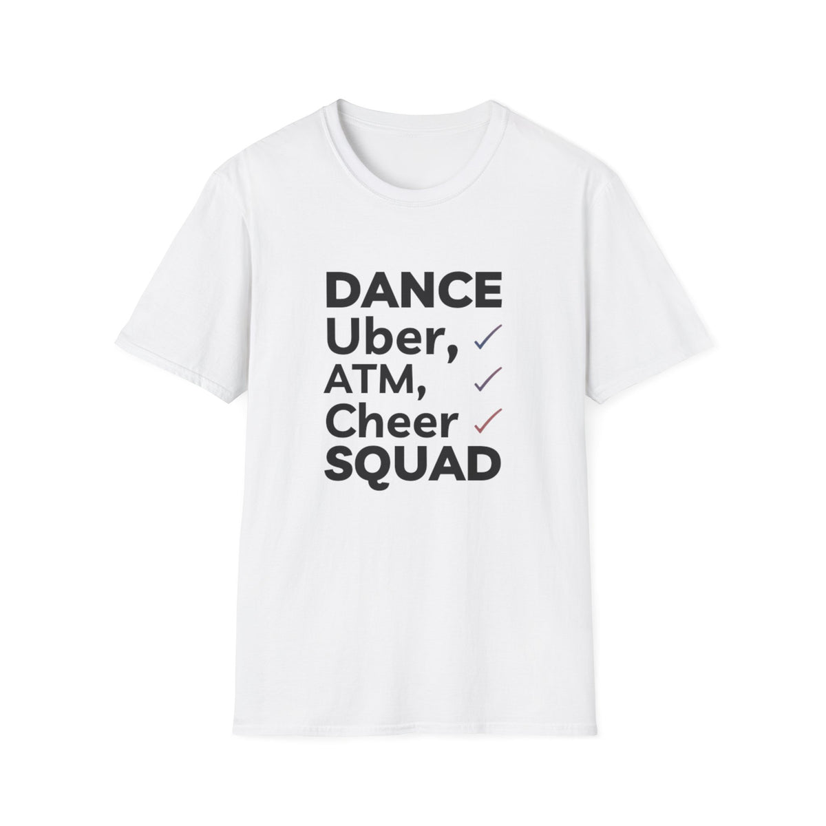 Dance Squad Checklist T-Shirt