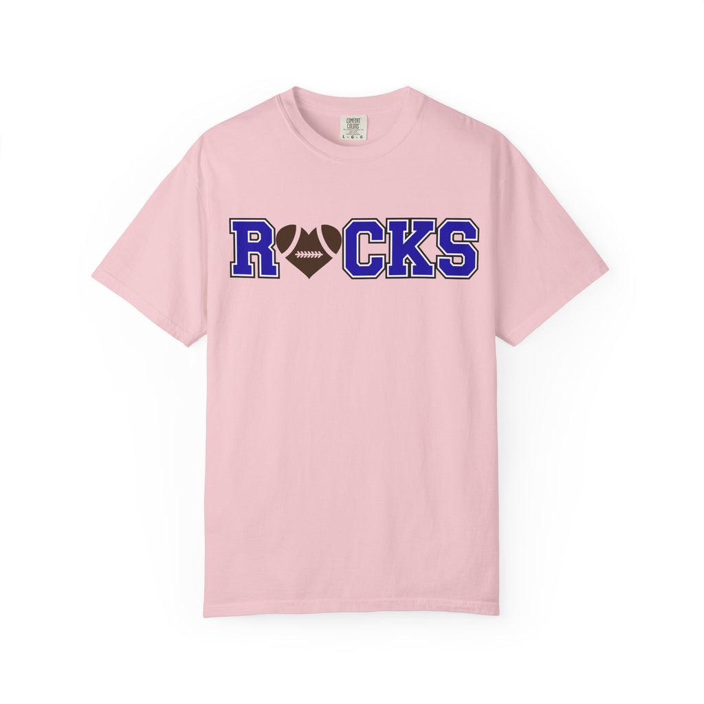 Football Rocks Unisex Garment-Dyed T-shirt