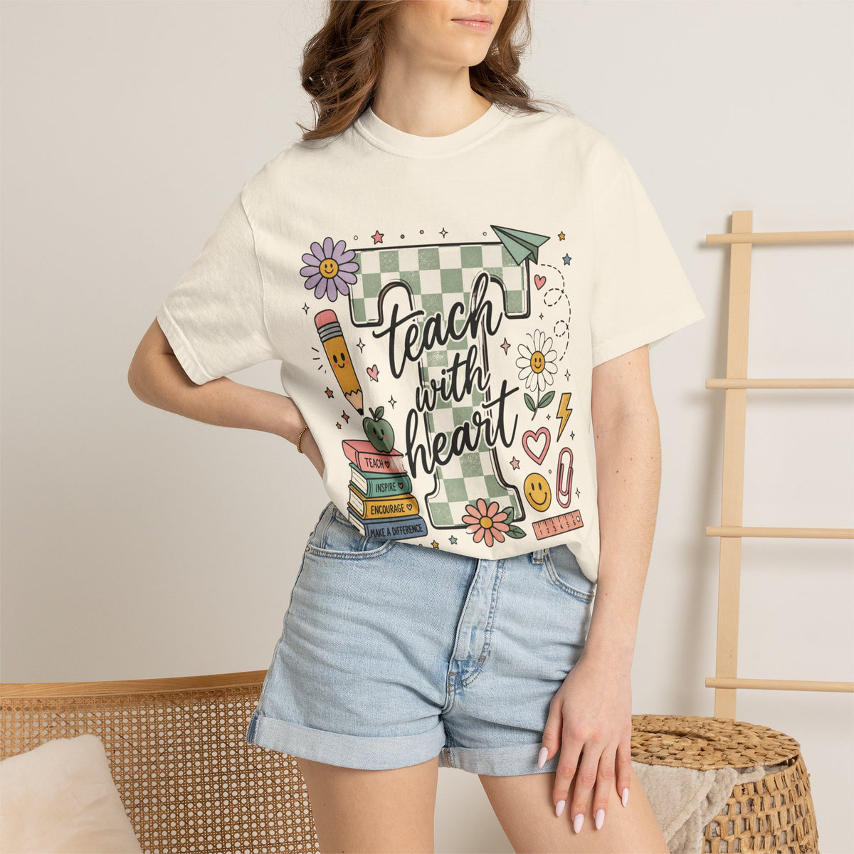Teach With Heart T-Shirt