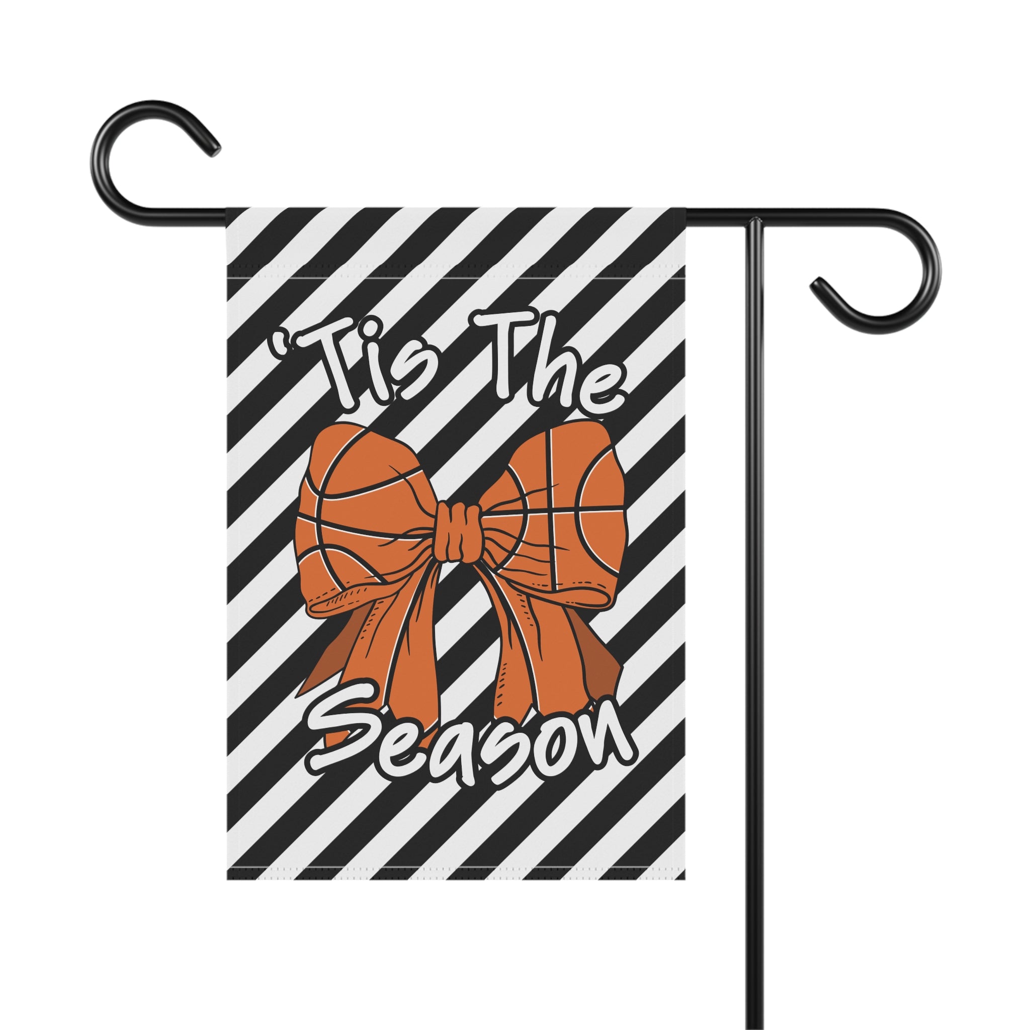'Tis The Season Garden Flag — Basketball