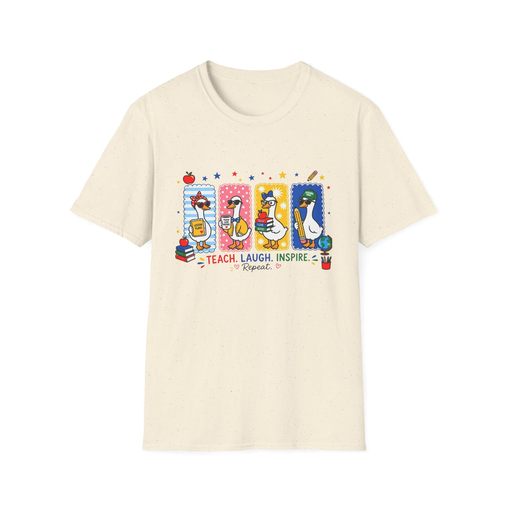 Teacher Ducks Graphic T-Shirt