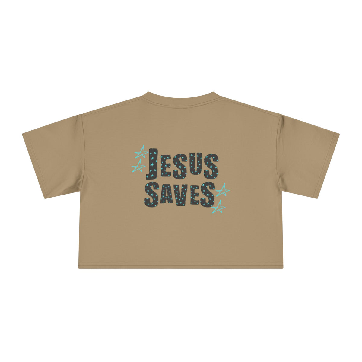 Jesus Saves Women's Crop Tee