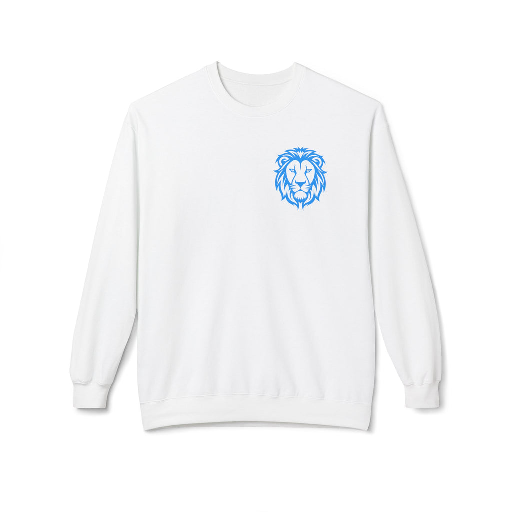 Detroit Sundays Front & Back Crewneck Sweatshirt, Cozy Unisex Fleece