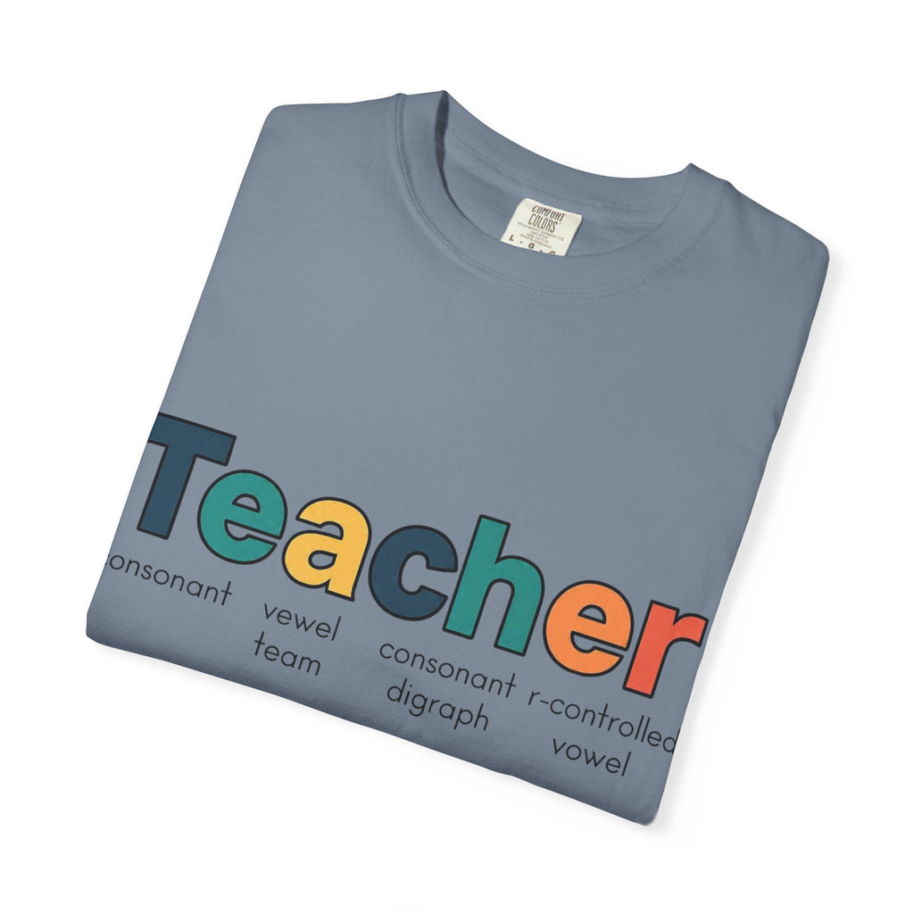 Teacher Typography T-Shirt