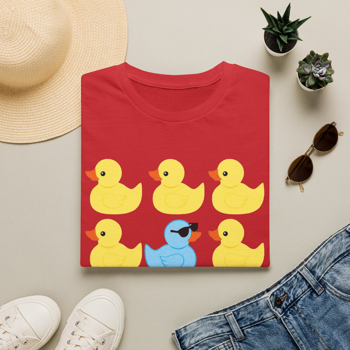 Be Yourself Ducks Graphic Tee