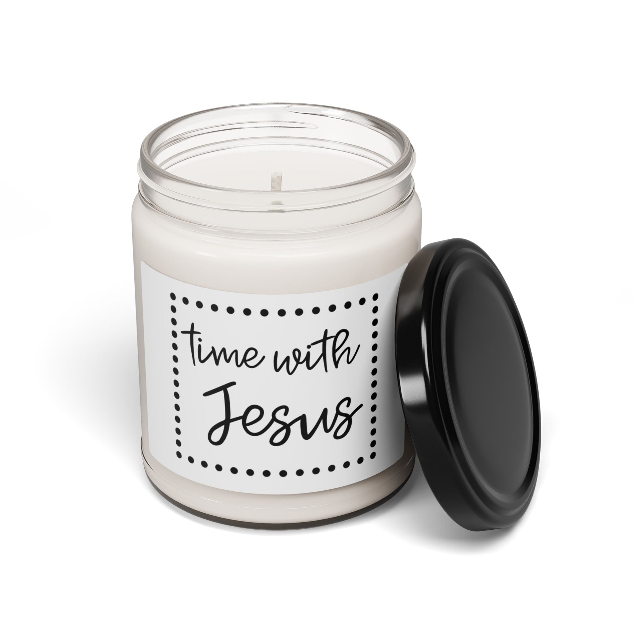 Jesus Scented Soy Candle - 9oz Inspirational Christian Candle ("Jesus: The Way, The Truth, The Life")
