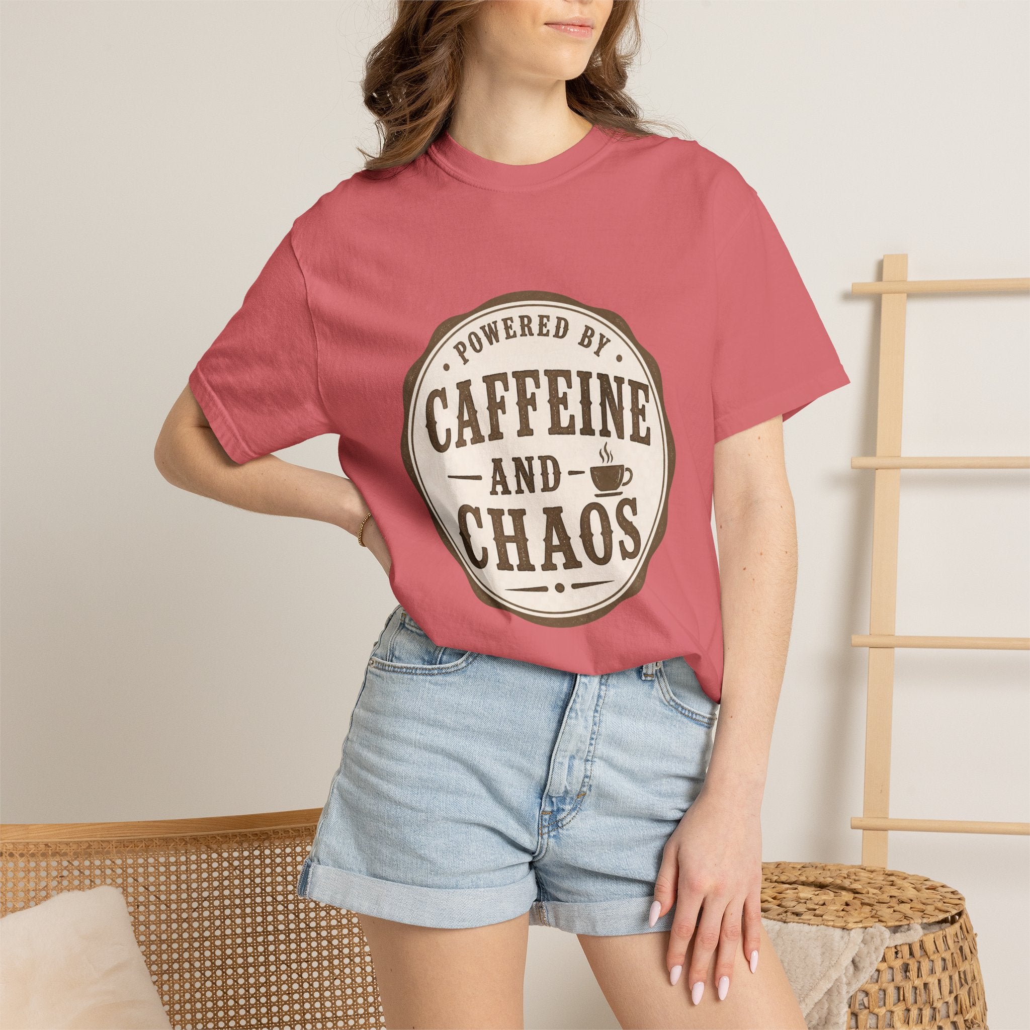 Caffeine and Chaos T-Shirt