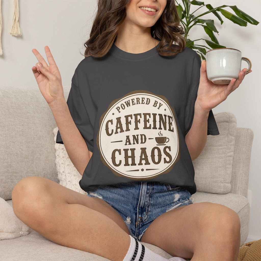 Caffeine and Chaos T-Shirt