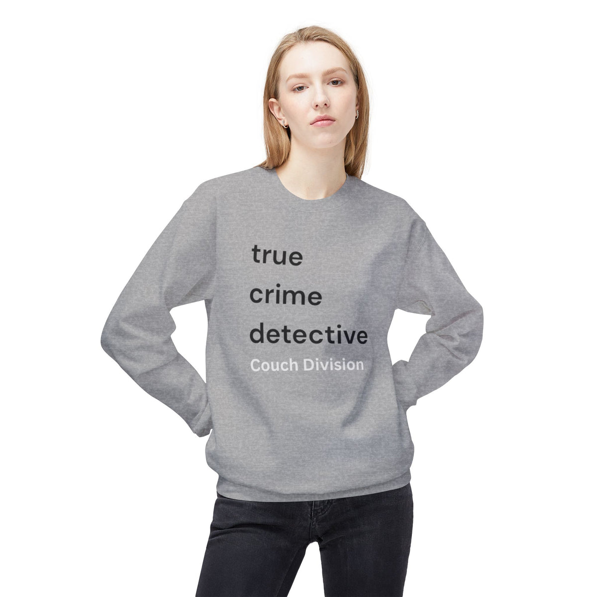 True Crime Detective Sweatshirt — Couch Division Crewneck