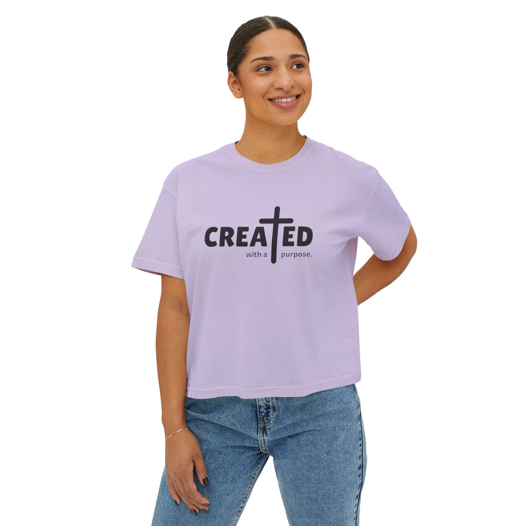 Created with a Purpose Boxy Tee