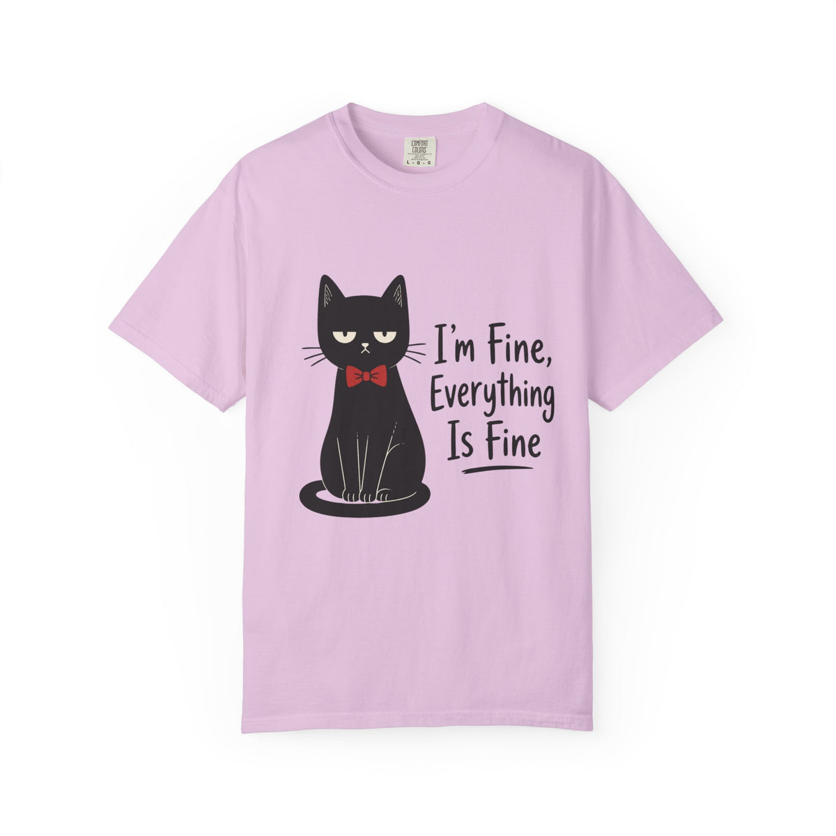 I'm Fine Everything Is Fine Cat T-Shirt